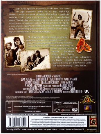 Ostatnia Walka Apacza (Kolekcja Westernów) (booklet) [DVD]