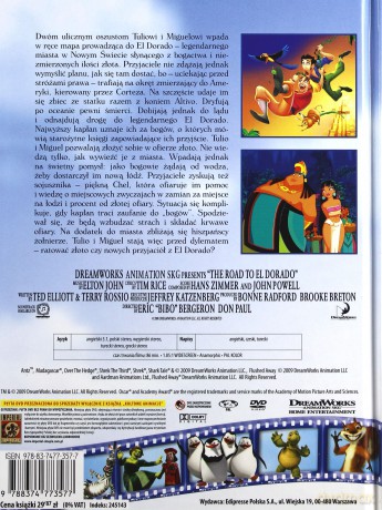 Droga do El Dorado (Kultowe Animacje) (booklet) [DVD]