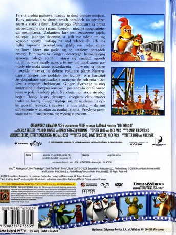 Uciekające Kurczaki (Kultowe Animacje) (booklet) [DVD]