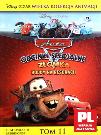 Auta: Złomka bujdy na resorach (Disney) (booklet) [DVD]