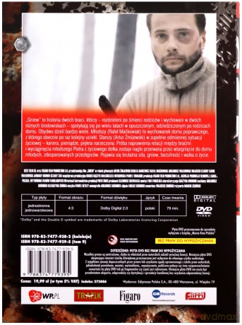 Gniew (Mocne Polskie Kino) (booklet) [DVD]