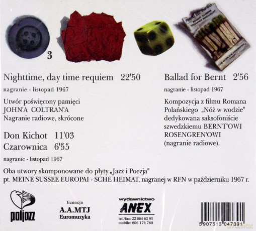 Krzysztof Komeda: Muzyka Krzysztofa Komedy 3 (digipack) [CD]