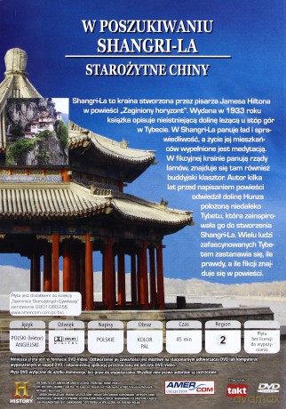 Starożytne Chiny: W poszukiwaniu Shangri-la [DVD]