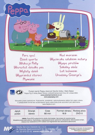 Świnka Peppa: Lot balonem [DVD]