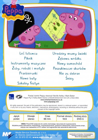 Świnka Peppa: Poszukiwacze skarbów [DVD]