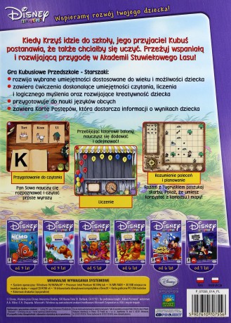 Kubusiowe Przedszkole: Starszaki (Disney Edukacja) [GRA PC]