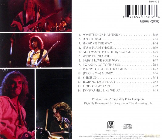 Peter Frampton: Frampton Comes Alive [CD]
