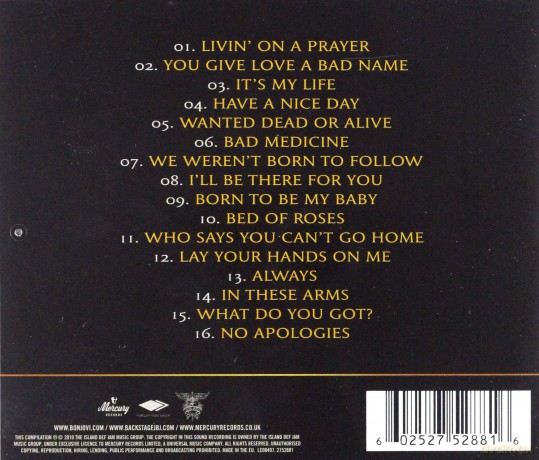 Bon Jovi: Greatest Hits [CD]