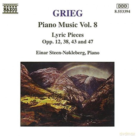 Einar Steen Nokelberg: Grieg/Piano Music vol. 8 [CD]
