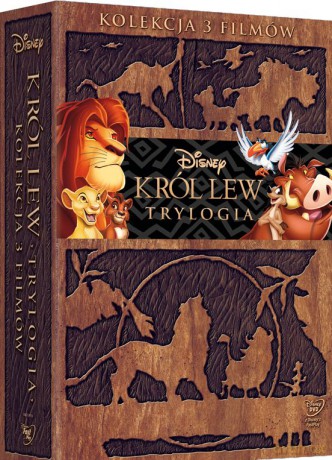 Król Lew Trylogia [BOX] [3DVD] (Disney)