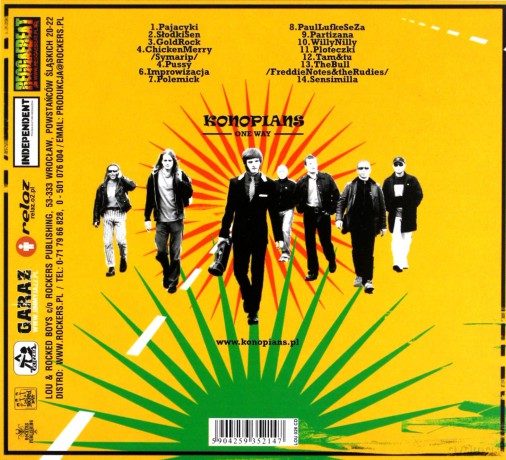 Konopians: One Way (digipack) [CD]