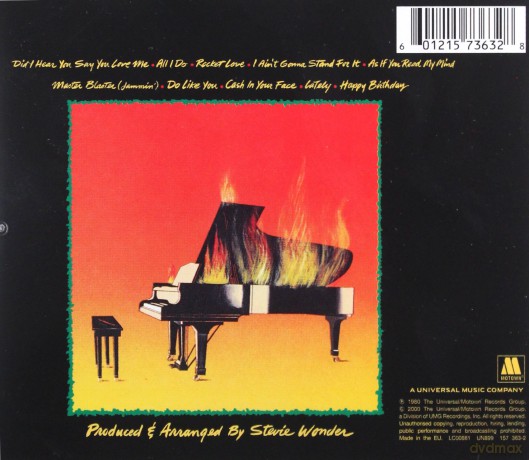 Stevie Wonder: Hotter Than July [CD]