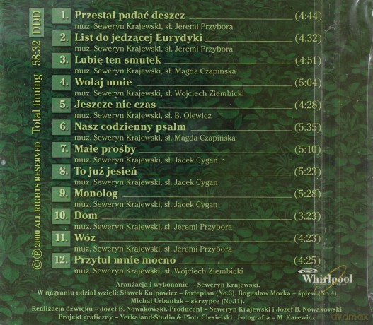 Seweryn Krajewski: Opowieści muzyczne cz.1 [CD]