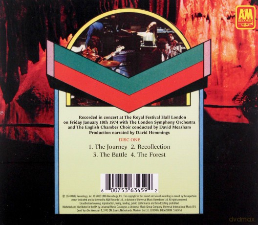 Rick Wakeman: Journey To The Centre Of The Earth [CD]