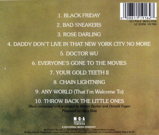 Steely Dan: Katy Lied [CD]