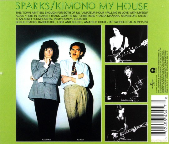 Sparks: Kimono My House [CD]