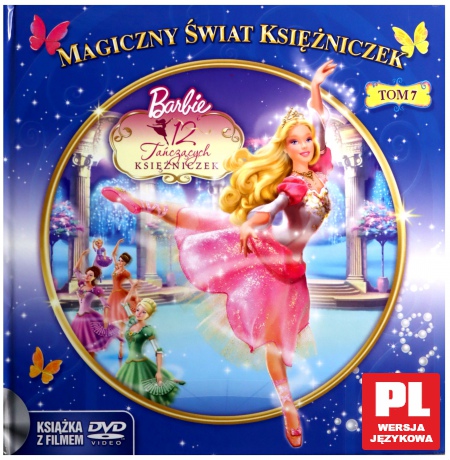 Magiczny Świat Księżniczek (Tom 7) Barbie i 12 tańczących księżniczek (booklet) [DVD]