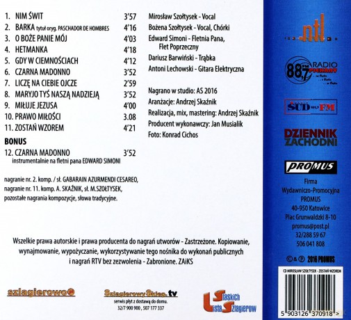 Mirek Szołtysek: Zostań wzorem [CD]