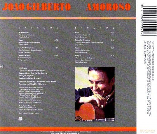 Joao Gilberto: Amoroso [CD]