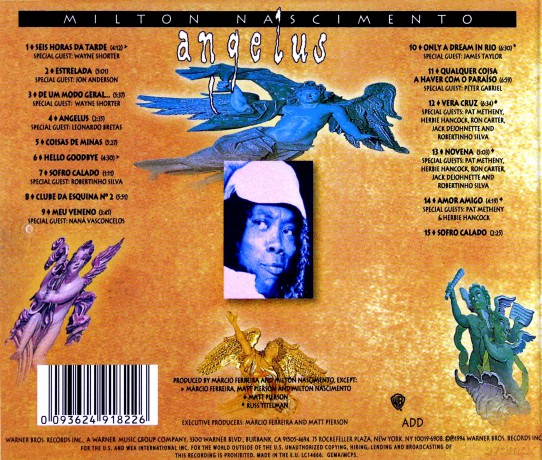 Milton Nascimento: Angelus [CD]