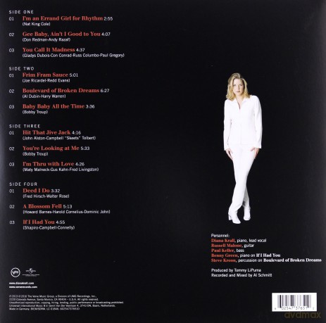 Diana Krall: All For You [2xWinyl]