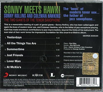 Sonny Rollins: Sonny Meets Hawk [CD]