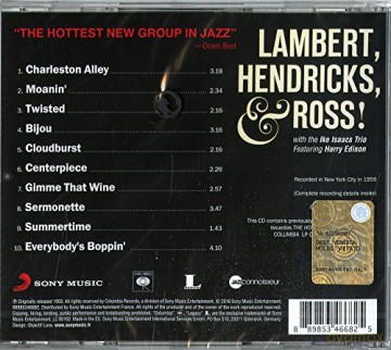 Hendricks Lambert & Ross: The Hottest New Group In Jazz [CD]