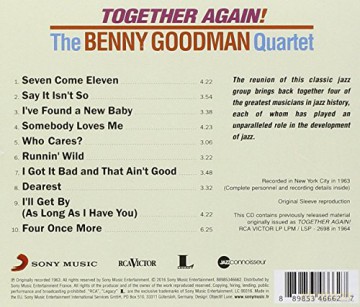Benny Goodman Quartet: Together Again [CD]