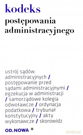 Kodeks postępowania administracyjnego 09.2016 [KSIĄŻKA]