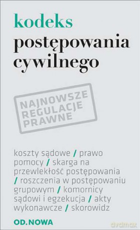 Kodeks postępowania cywilnego 09.2016 [KSIĄŻKA]