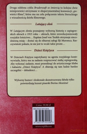 Latający słoń. Dzieci księżyca Bruderszaft ze śmiercią (Tom 2) - Boris Akunin [KSIĄŻKA]