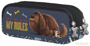 Piórnik saszetka dwukomorowa Pets chłopiec