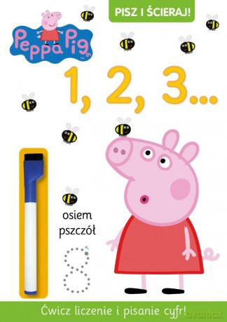 Świnka Peppa 1 2 3 [KSIĄŻKA]