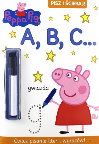 Świnka Peppa A B C [KSIĄŻKA]