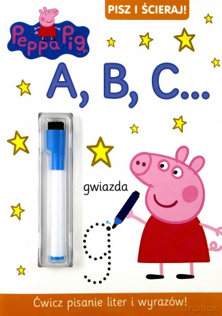 Świnka Peppa A B C [KSIĄŻKA]