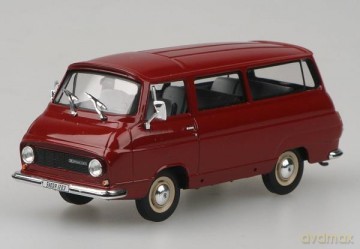ABREX Skoda 1203 Mikrobus (red brick)