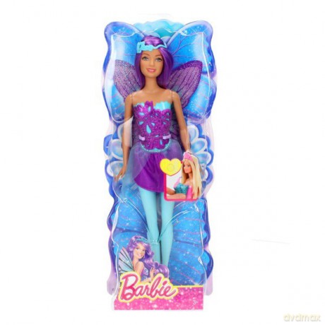 BARBIE Wróżki ze Świata Fantazji fioletowa