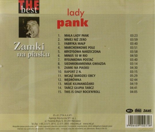 Lady Pank: The Best - Zamki na piasku [CD]