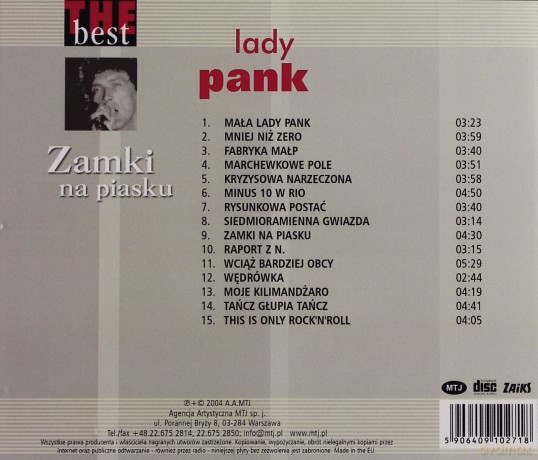 Lady Pank: The Best - Zamki na piasku [CD]