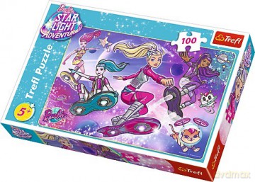 TREFL 100 el. Galaktyczna przygoda Barbie [PUZZLE]