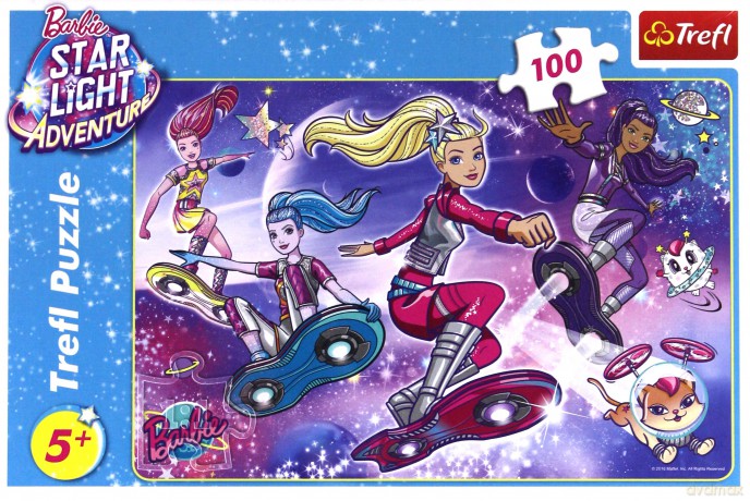 TREFL 100 el. Galaktyczna przygoda Barbie [PUZZLE]