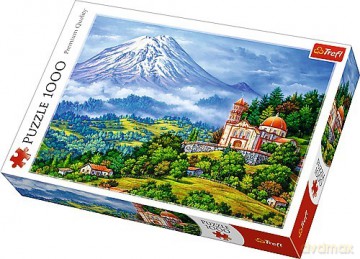 TREFL 1000 el. Pejzaż z wulkanem [PUZZLE]