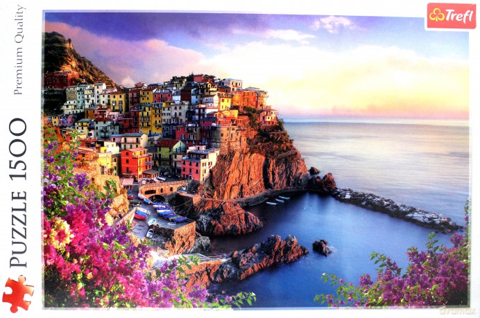 TREFL 1500 el. Widok na miasteczko Manarola [PUZZLE]