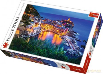 TREFL 2000 el. Vernazza o zmroku [PUZZLE]