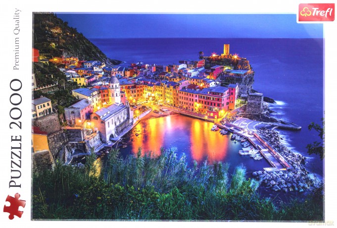 TREFL 2000 el. Vernazza o zmroku [PUZZLE]