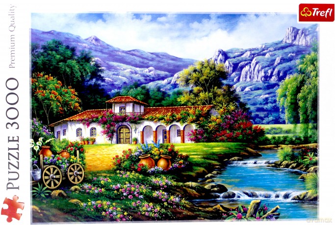 TREFL 3000 el. Hacjenda nad strumieniem [PUZZLE]