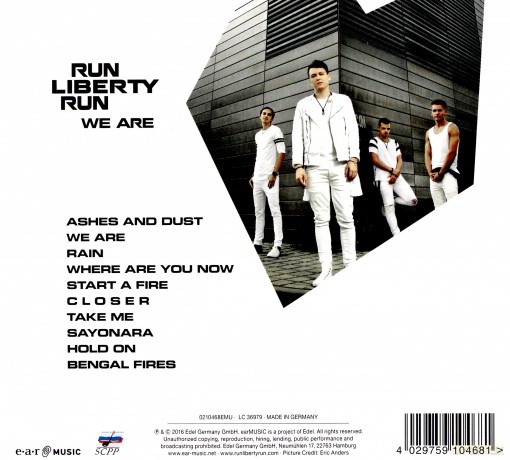 Run Liberty Run: We Are (digipack) [CD]