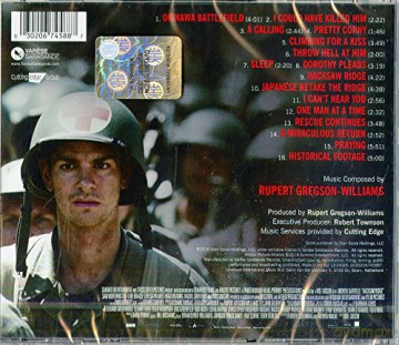 Hacksaw Ridge soundtrack (Przełęcz Ocalonych) [CD]