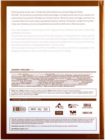Ogniem i mieczem (booklet) [Blu-Ray]