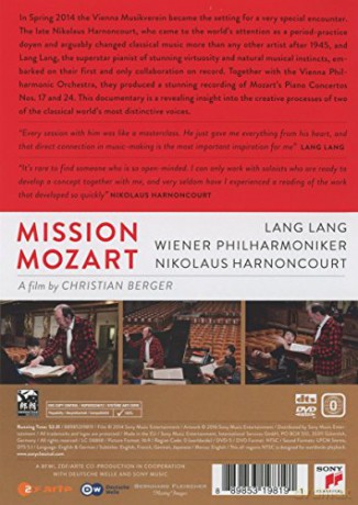Lang Lang: Mission Mozart [DVD]